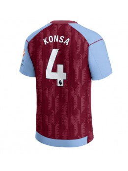 Aston Villa Ezri Konsa #4 Heimtrikot 2023-24 Kurzarm